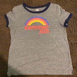 Old navy summer fun t shirt girls